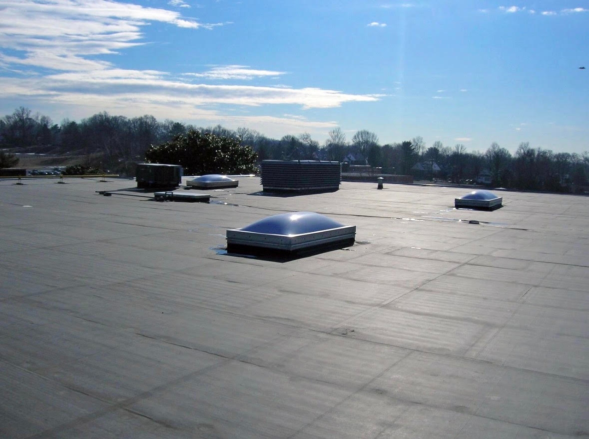 EPDM flat roof installation by Midwest RoofPros